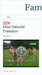 Mobile Screenshot of family-nudism.biz